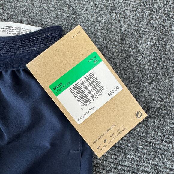 Nike AeroSwift Brief-Lined 2” Running Blue Shorts Men’s Size XL FN3349-451 NWT - Picture 6 of 9